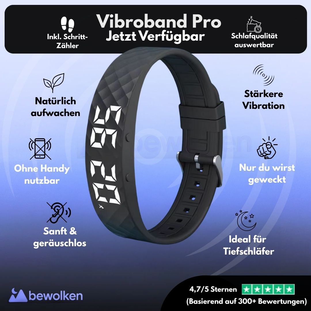 Vibroband Pro - Für den perfekten Aufwachmoment