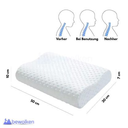 Ergonomisch perfektes Magic-Foam-Kissen für Seitenschläfer