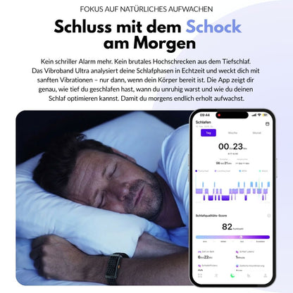 Vibroband Ultra - Der Wecker der Tag & Nacht verändert Presale