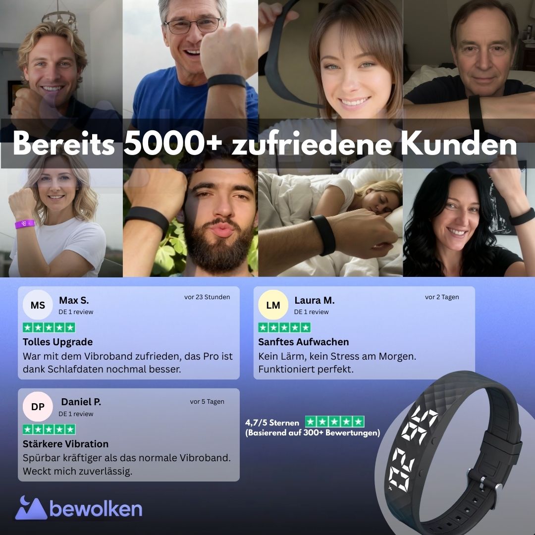 Vibroband Pro - Für den perfekten Aufwachmoment