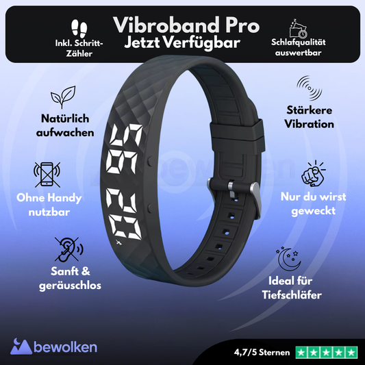 Vibroband Pro - Für den perfekten Aufwachmoment