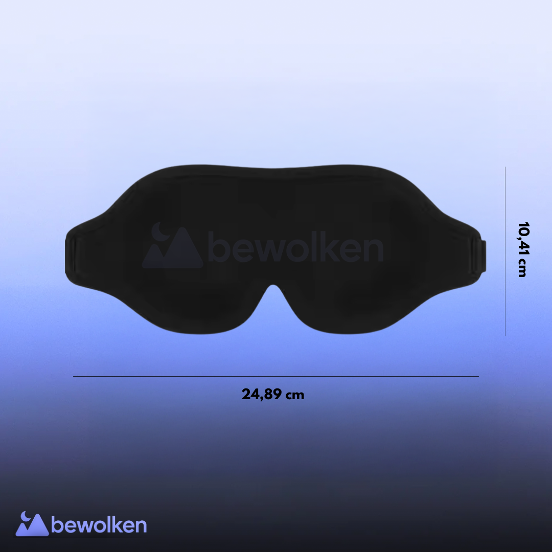 3D-Schlafmaske mit Magic Foam für maximalen Komfort